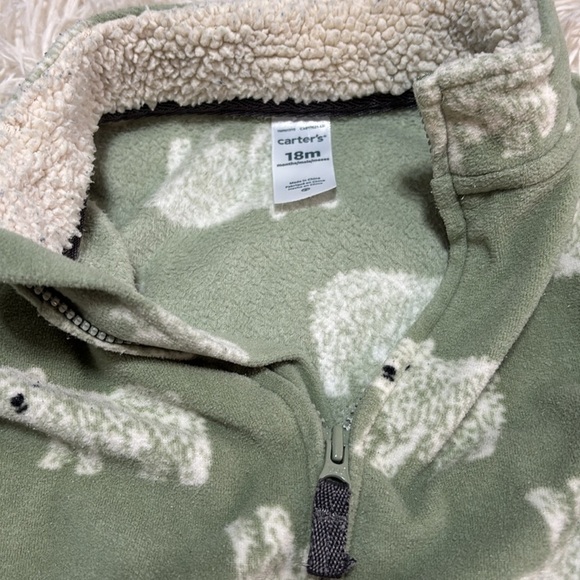 Child Of mine By Carter’s~ 18 Month Sleeper
Very warm green and cream with bears - Picture 4 of 5